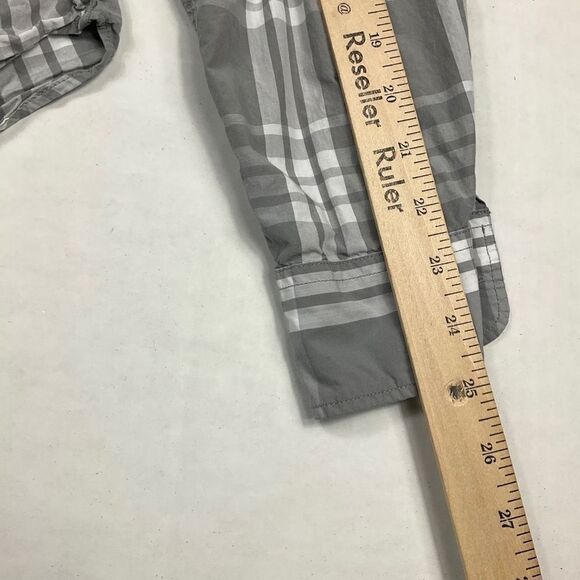 GAP Mens Cotton Button Up Shirt Plaid Long Sleeve Business Casual Top Medium - Picture 8 of 12